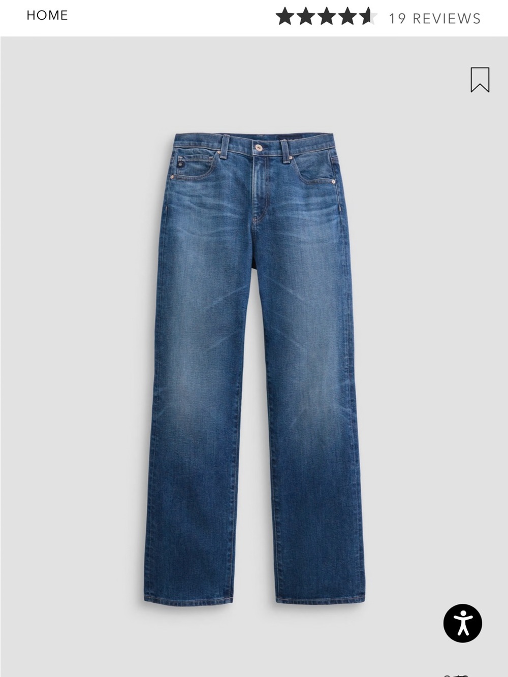 NEW AG JEANS brinley straight leg jeans new without tag Size 29